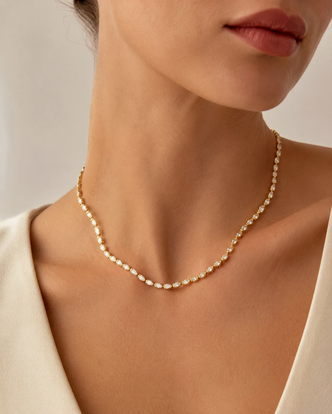 Madd Necklace on model