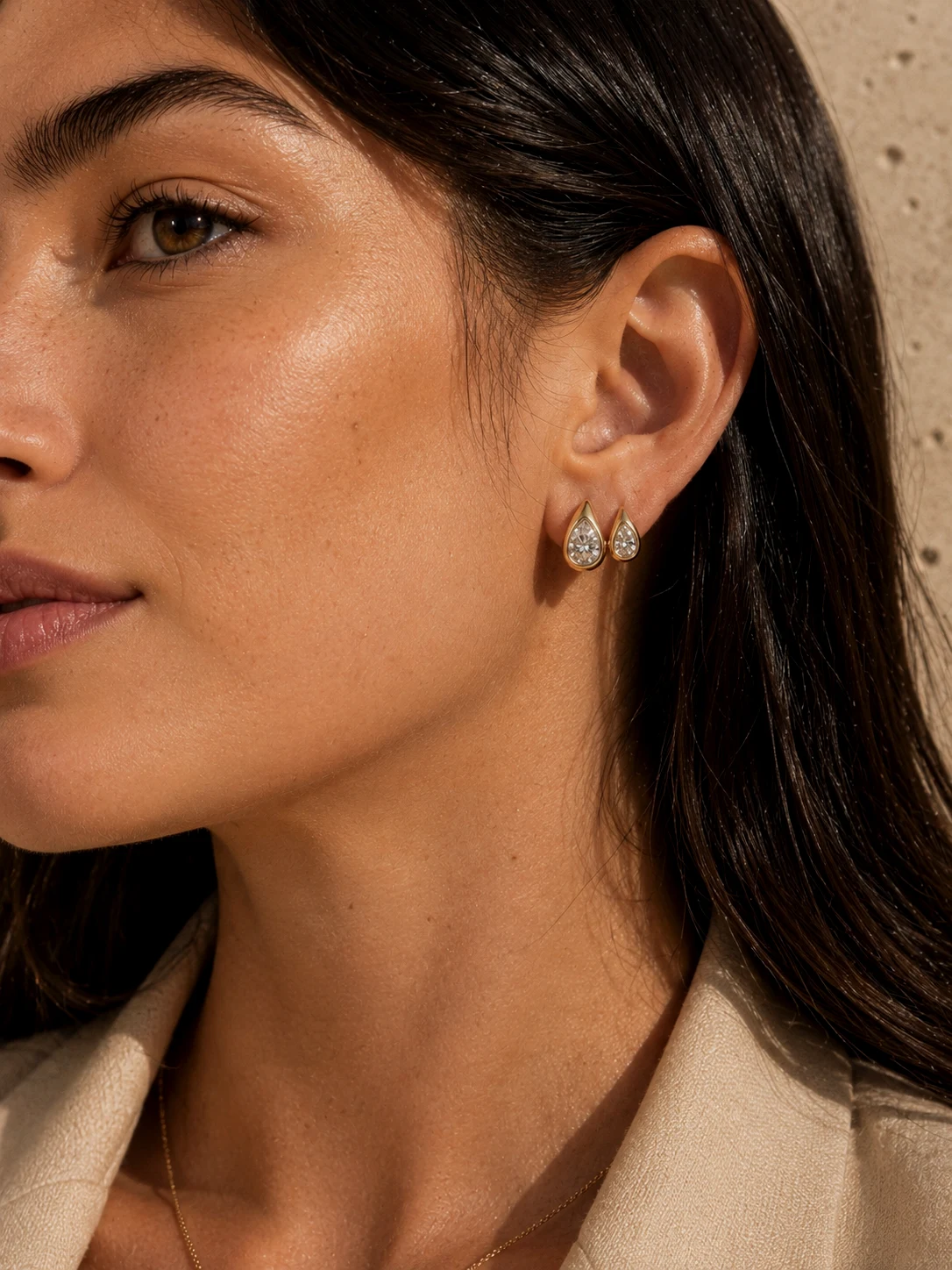 Qatra Earrings Small and Large